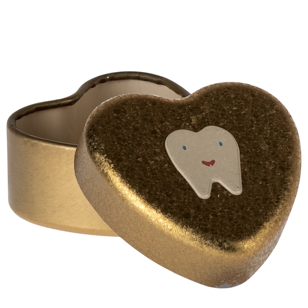 Tooth box, Small - Gold