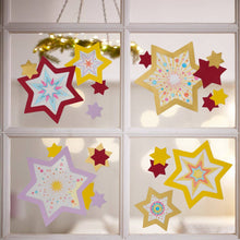 Load image into Gallery viewer, Craft kit - window decoration "Star Shower"
