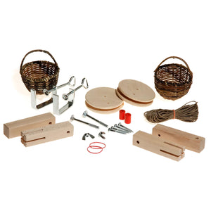 Cable car kit with baskets