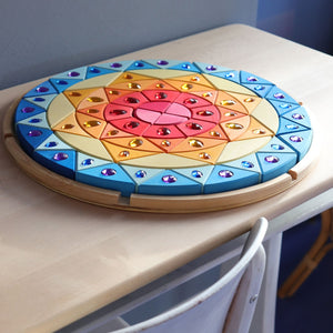 Αστραφτερά Mandala Ήλιος