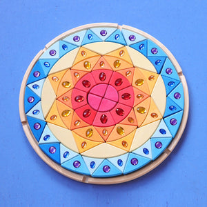 Αστραφτερά Mandala Ήλιος
