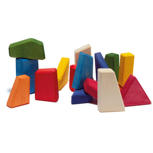 Building blocks coloured 16 pieces