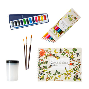 Watercolours Artist Case - Le jardin du moulin