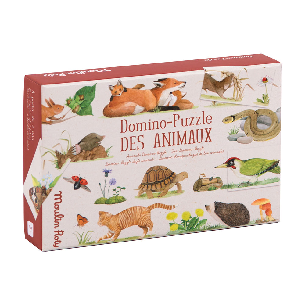 Domino Puzzle - Animals