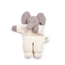Load image into Gallery viewer, Organic rattle doll, elephant
