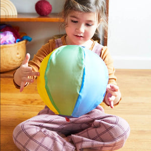 Rainbow balloon ball