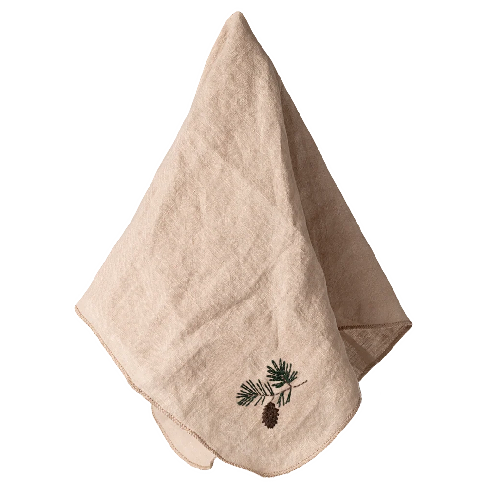 Fabric napkin - Pine cone