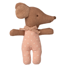 Load image into Gallery viewer, Sleepy wakey baby mouse in matchbox - Rose

