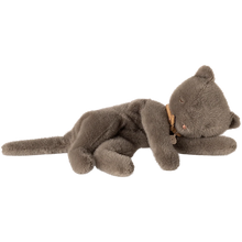 Load image into Gallery viewer, Sleeping kitten plush, Medium - Grey
