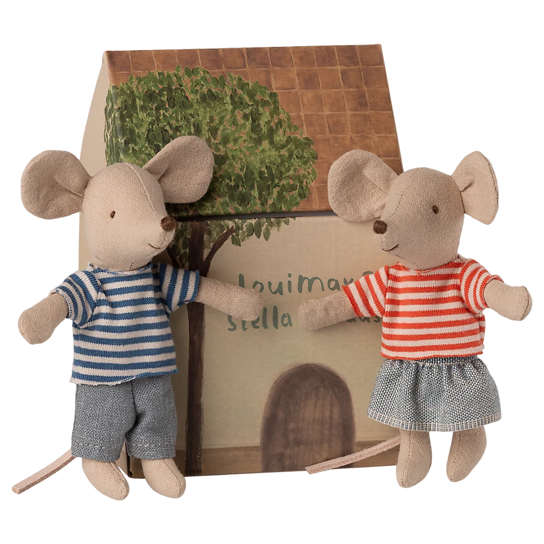 LouiMax and Stella, Little brother and sister mice