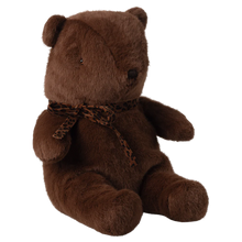 Load image into Gallery viewer, Teddy bear plush, Medium - Dark chocolate
