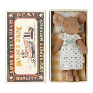 Big sister mouse in matchbox