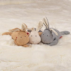 Bunny Musical Toy for Mommy & Baby - White