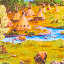 Load image into Gallery viewer, Lakota Storytelling Playsilk
