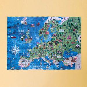 Discover Europe puzzle