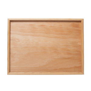 Wooden tray natural