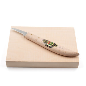 Carving knife set with animal designs