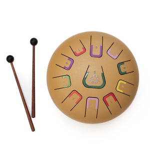Tambú Steel Tongue Drum, 11 tones