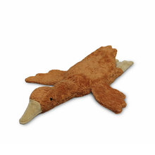 Load image into Gallery viewer, Cuddly animal Goose small, rust

