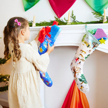 Load image into Gallery viewer, Christmas Stocking Illustrated by Phoebe Wahl
