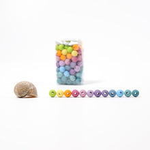 Load image into Gallery viewer, 120 Small Pastel Wooden Beads
