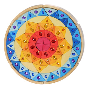 Αστραφτερά Mandala Ήλιος