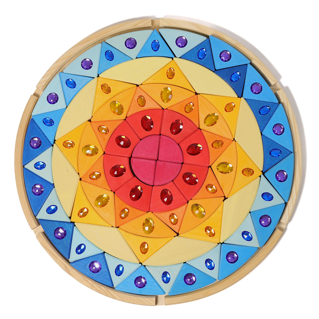 Αστραφτερά Mandala Ήλιος