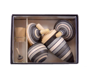 Spinning Top Set - Grey