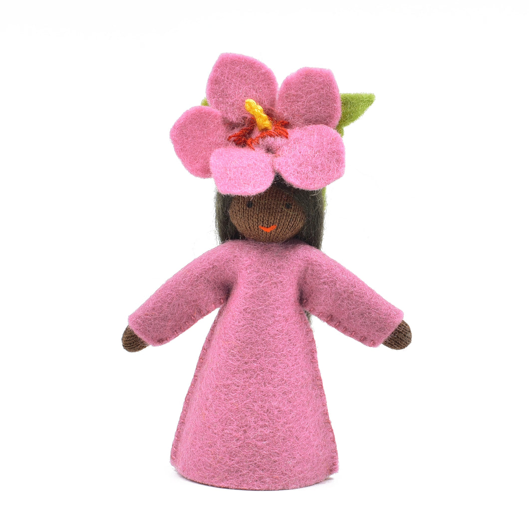 Pink Hibiscus Flower Fairy