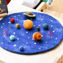 Load image into Gallery viewer, Solar system outer space with felt planets
