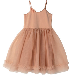 Princess tulle dress, 2-3 years - Melon