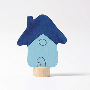 Decorative Figure Blue House