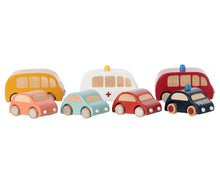 Load image into Gallery viewer, Wooden ambulance
