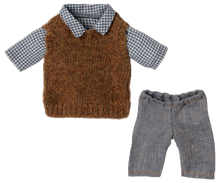 Φόρτωση εικόνας στο εργαλείο προβολής Συλλογής, Πουκάμισο, γιλέκο  και παντελόνι για τον μπαμπά Teddy
