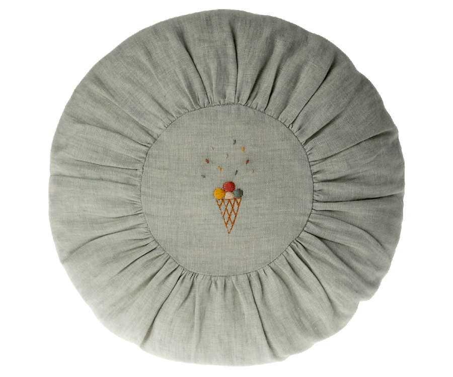 Cushion, Round - Mint