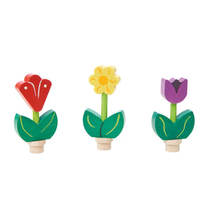 3-pieces Flower Set