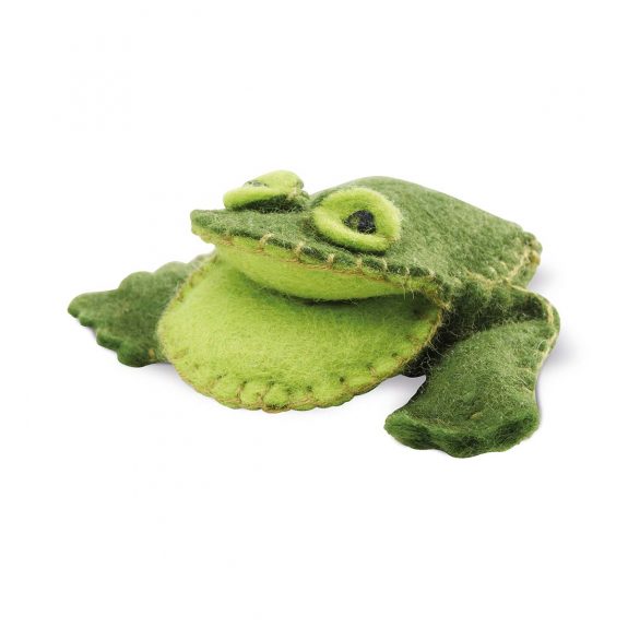 Wool Felt Frog