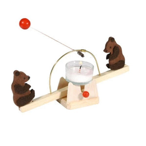 Seesaw with bears