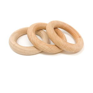 Ring, natural wood