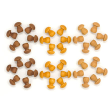 Load image into Gallery viewer, Mandala Brown Mushrooms
