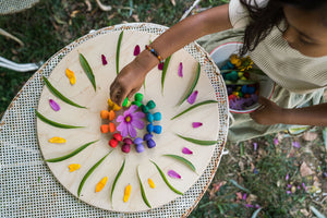 Mandala Rainbow Mushrooms