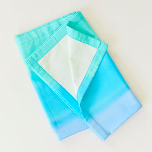 Sea Glass Silk Baby Blanket