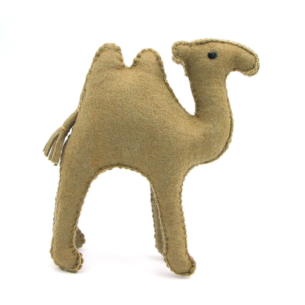 Καμήλα από μαλλί felt