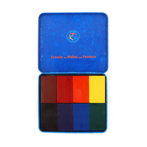 Beeswax Blocks, 8 colours standard mix