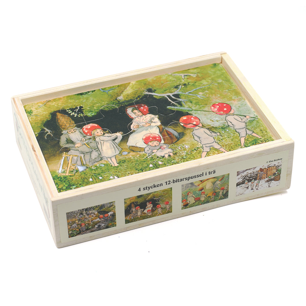 Children of the Forest - 4 Wooden Puzzles