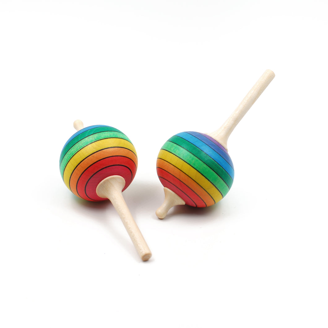 Spinning Top - Lolly Rainbow