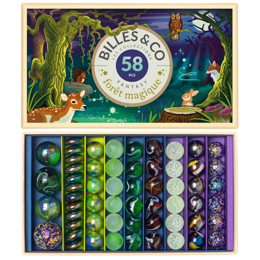 Box of Marbles Magic Forest