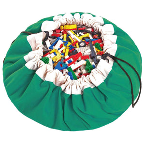 Τσάντα παιχνιδιού και αποθήκευσης - Πράσινο