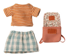Load image into Gallery viewer, Tricycle mouse, Big sister with bag - Old rose

