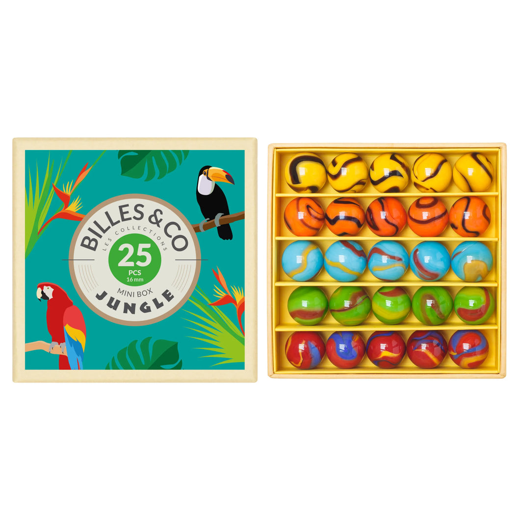 Mini-box of Jungle Marbles